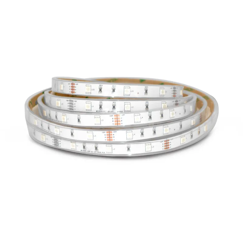 BANDEAU COULEURS 5M 30LED ET 7,2W/M IP67 12V SILICON