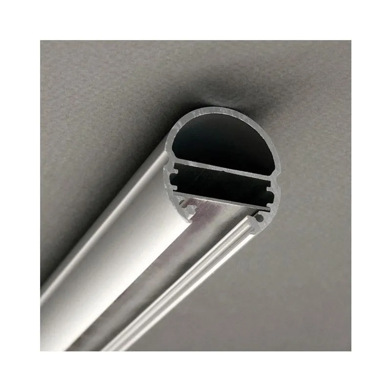 PROFILE OVALE 2000MM ALU ANODISE x10