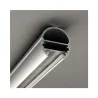 PROFILE OVALE 2000MM ALU ANODISE x10