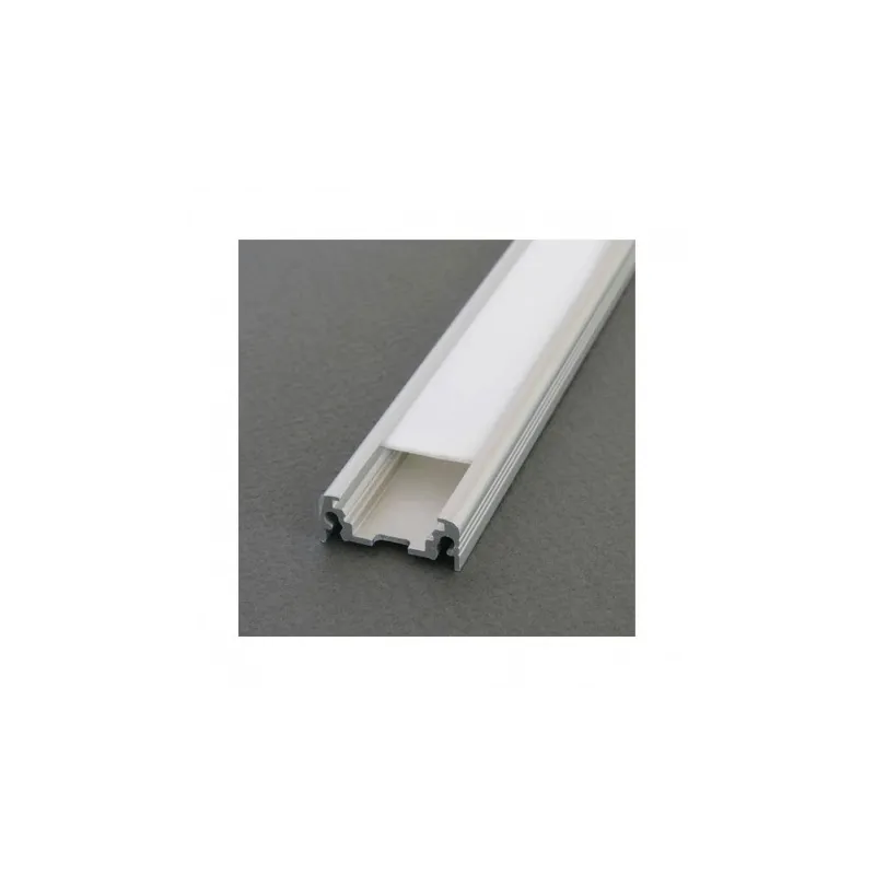PROFILE PLAT 2000MM ALU ANODISE 14,4MM x10