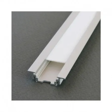 PROFILE RAINURE 2000MM ALU ANODISE 14,4MM x10