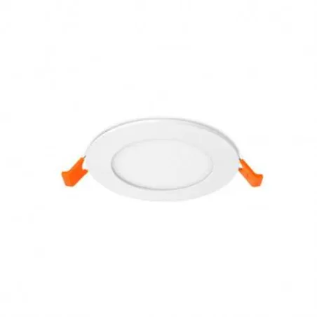 SLIMY II DOWNLIGHT DIAM 120MM 6W 4000K BLC 5ANS