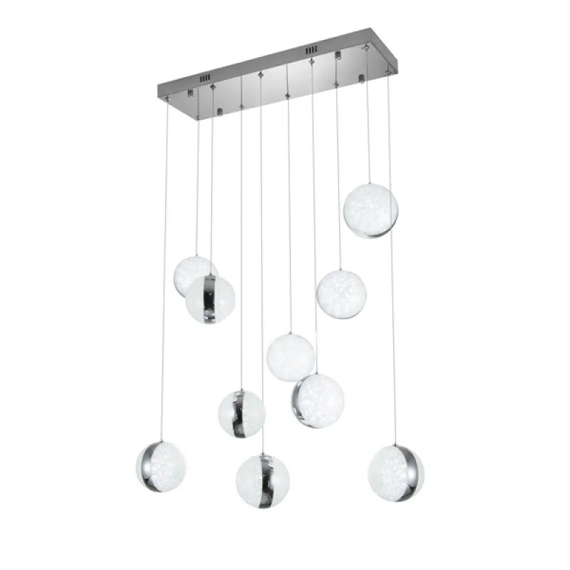 Plafonnier suspension led 22w luminaire moderne 1760 lumens télécommande cct