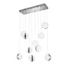 Plafonnier suspension led 22w luminaire moderne 1760 lumens télécommande cct