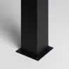 borne-de-jardin-noire-74cm-culot-e27-ip54-220v
