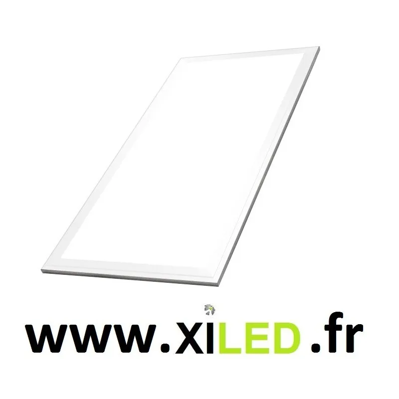 Panneau lumineux LED 39 watts - 300 x 600 mm ALUMINIUM BLANC