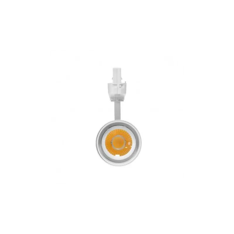SPOT LED SUR RAIL BLANC 25W 4000K 2750 LM IRC90 + ADAPTATEUR RAIL 3 ALLUMAGES
