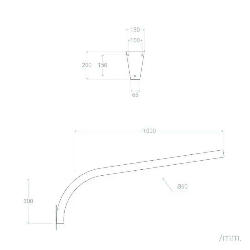 tete-de-lampadaire-led-mat-projecteur-100w-13500-lumens-ip65-candelabre-led