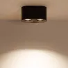 plafonnier-noir-double-ampoule-10w-led-gu10-220v