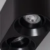 plafonnier-noir-double-ampoule-10w-led-gu10-220v