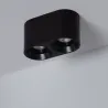 plafonnier-noir-double-ampoule-10w-led-gu10-220v