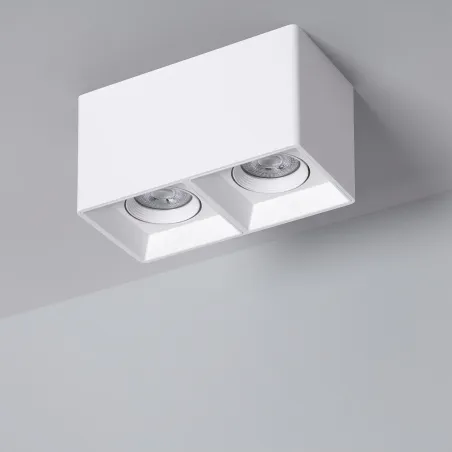 plafonnier-noir-double-ampoule-10w-led-gu10-220v