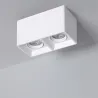 plafonnier-noir-double-ampoule-10w-led-gu10-220v