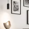 suspension-noire-spot-gu10-led