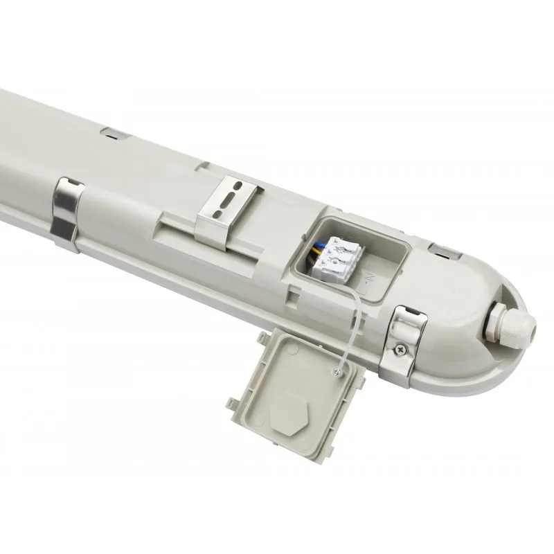 Réglette boitier led intégrées 150cm détecteur présence-63w-ip65-6460 lumens-4000k