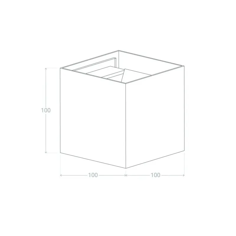 applique-exterieure-murale-cube-ip54-led-12w-clapet
