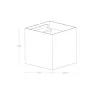 applique-exterieure-murale-cube-ip54-led-12w-clapet