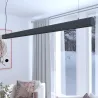 suspension-barre-noire-profile-led-50cm-100cm-150cm-200cm