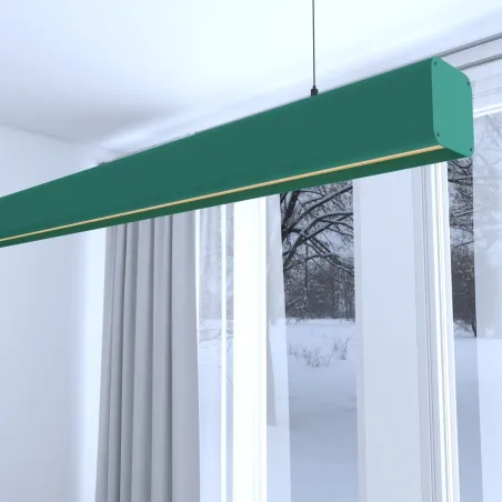 suspension-barre-verte-profile-led-50cm-100cm-150cm-200cm