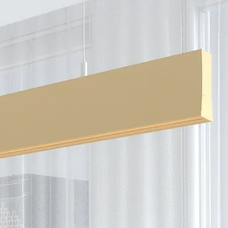 suspension-beige-barre-profile-led-50cm-100cm-150cm-200cm