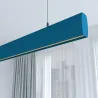 suspension-bleu-barre-profile-led-50cm-100cm-150cm-200cm