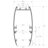 suspension-jaune-barre-profile-led-50cm-100cm-150cm-200cm