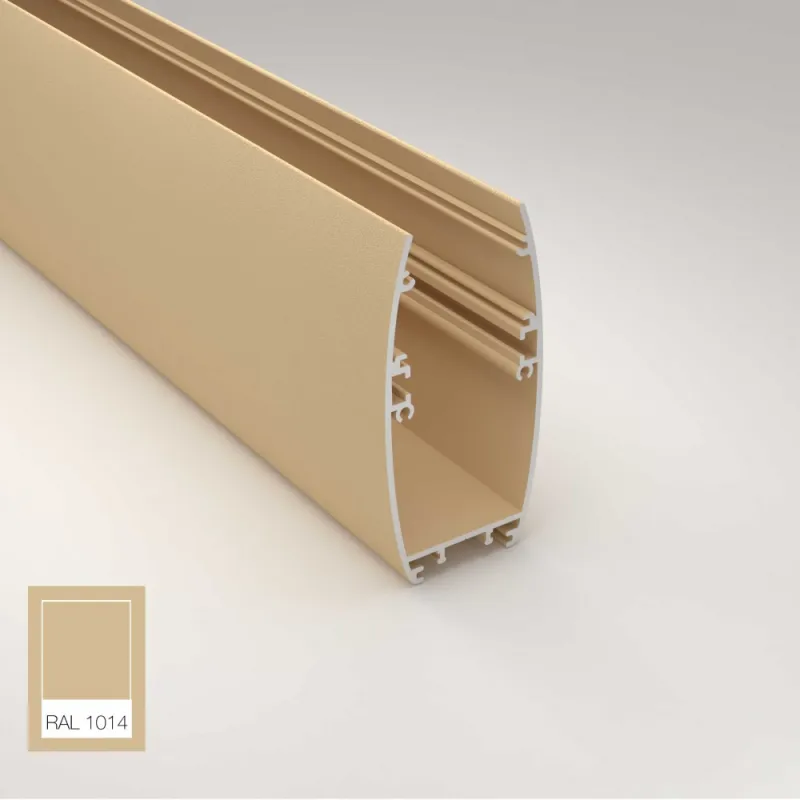 suspension-beige-barre-profile-led-50cm-100cm-150cm-200cm