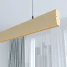 suspension-beige-barre-profile-led-50cm-100cm-150cm-200cm