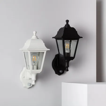 applique-noire-exterieur-culot-e27-ip44220v-lanterne-tete-en-bas