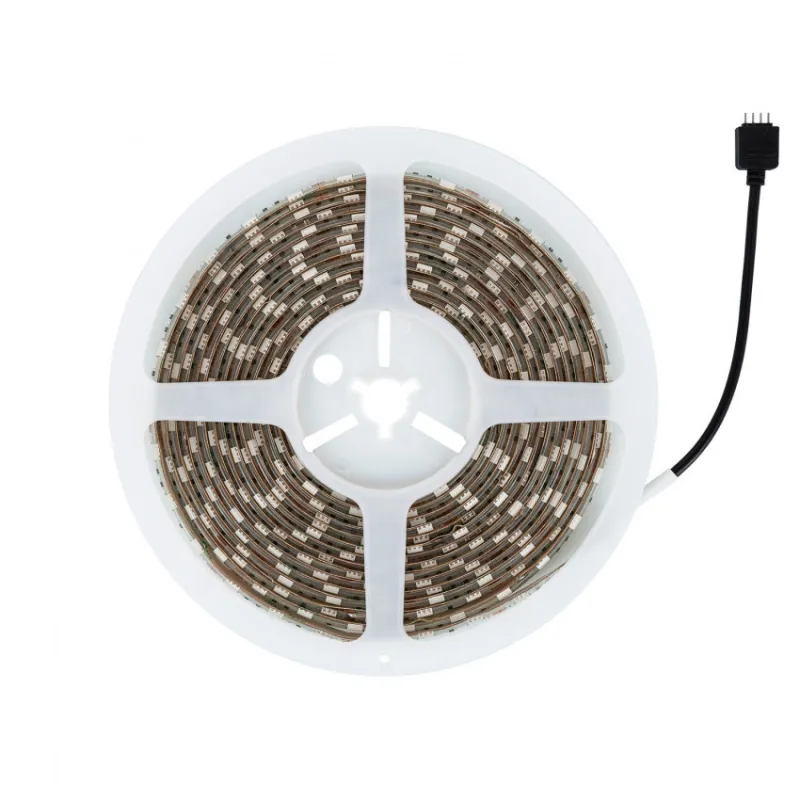 Ruban strip led 12v-5m-ip20-rgb multi couleurs