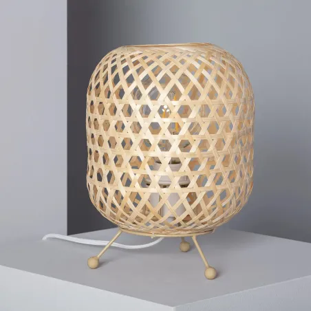 lampe-de-table-bambou-culot-e27-style-cage