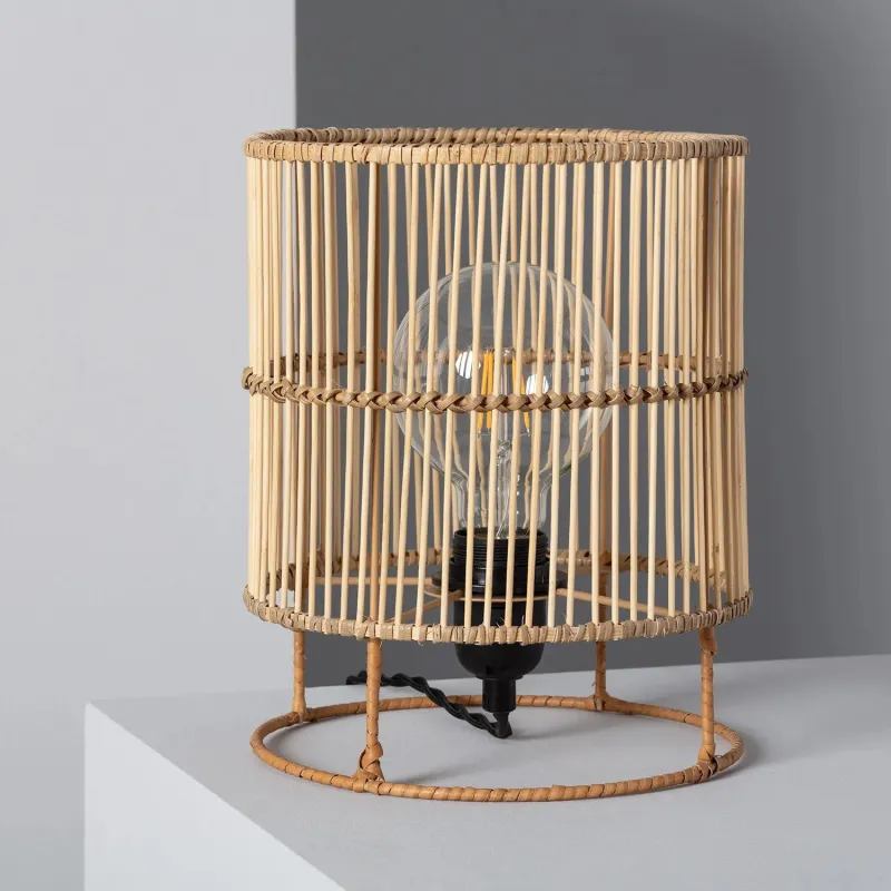 lampe-de-table-bambou-culot-e27-style-cage