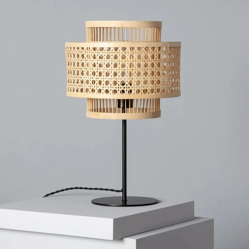 lampe-de-table-bambou-culot-e27-style-cage