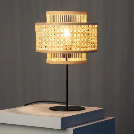 lampe-de-table-bambou-culot-e27-style-cage