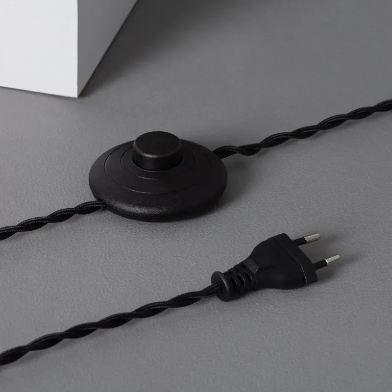 lampadaire-a-poser-metal-noir-culot-e27-boule-rotin-suspendu