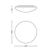 applique-plafonnier-philips-ip44-led-12w-rond-28cm
