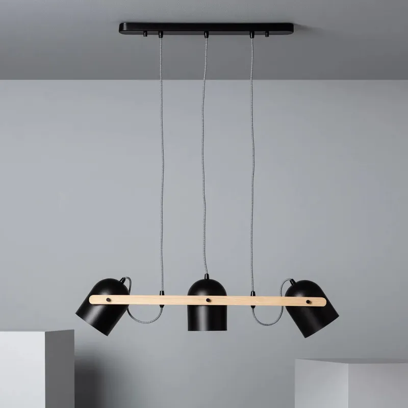 suspension-bois-et-metal-3-tetes-orientable-culot-e27