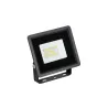 Projecteur led 10W noir extra plat ip65-1000 lumens etanche exterieur rocaille jardin