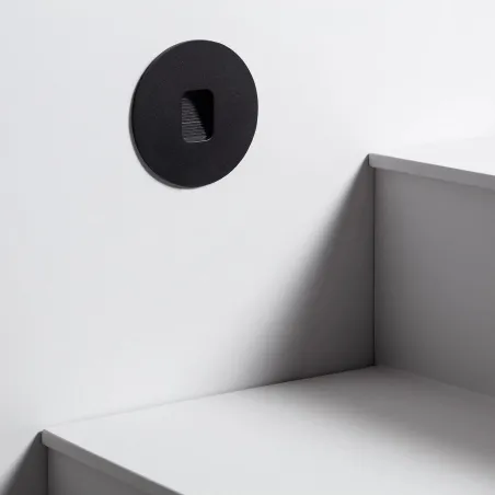 spot-balisage-2w-led-rond-escalier-mur-encastrable-gris-noir-ou-blanc