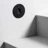spot-balisage-2w-led-rond-escalier-mur-encastrable-gris-noir-ou-blanc