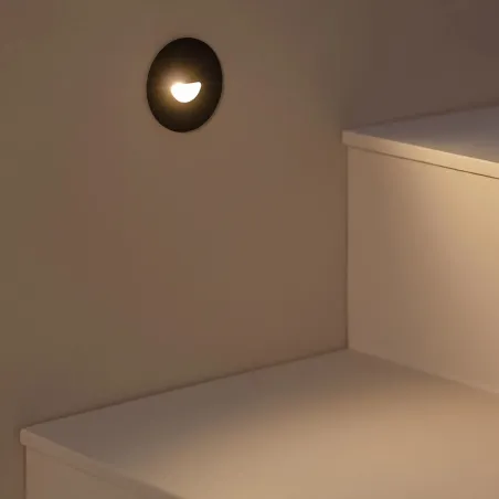 spot-balisage-2w-led-rond-escalier-mur-encastrable-noir-