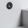 spot-balisage-2w-led-rond-escalier-mur-encastrable-noir-
