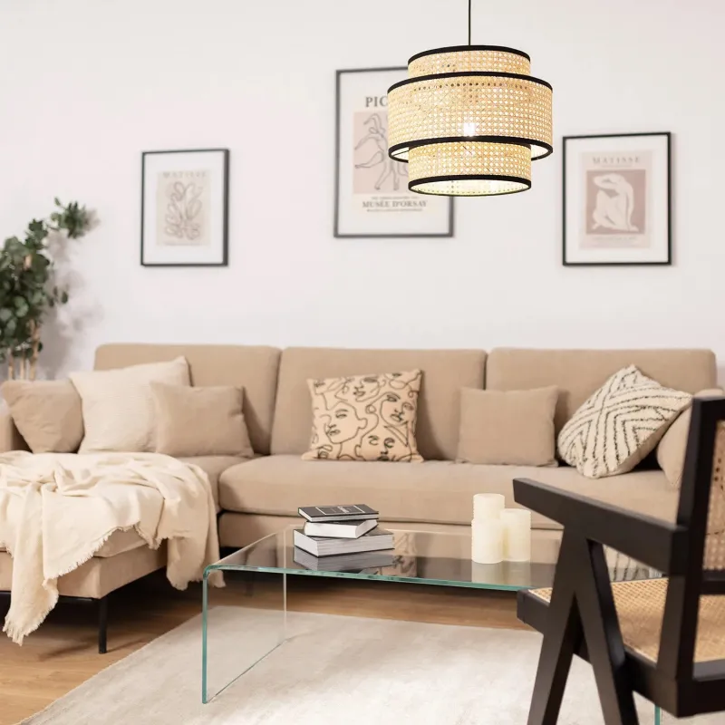 suspension-luminaire-suspendu-rotin-marron-culot-e27