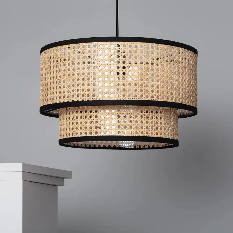 suspension-luminaire-suspendu-rotin-marron-culot-e27