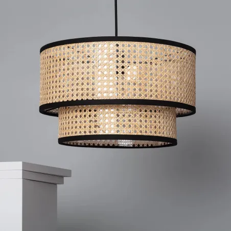 suspension-luminaire-suspendu-rotin-marron-culot-e27