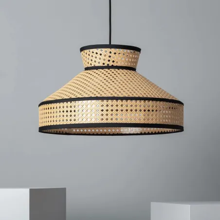 suspension-luminaire-suspendu-rotin-marron-culot-e27
