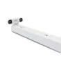 T8 SUPPORT DOUBLE TUBE 1200MM BLC L N MEME COTE x10