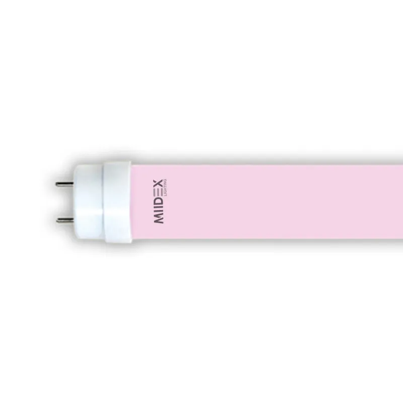 TUBE LED T8 1200MM 18W 180-265V PINK (X10)
