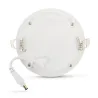 SLIMY DOWNLIGHT DIAM 120MM BLC 6W 6000K ALU