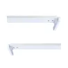 T8 SUPPORT DOUBLE TUBES 1500MM BLC L N DEUX COTE